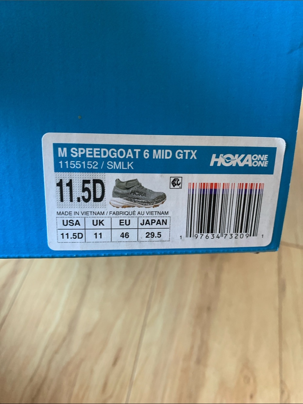 Hoka Speedgoat 6 MID GTX men shoes - Picture 9 of 13